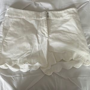 Loft white shorts